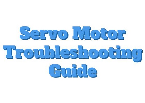 Servomotor troubleshooting